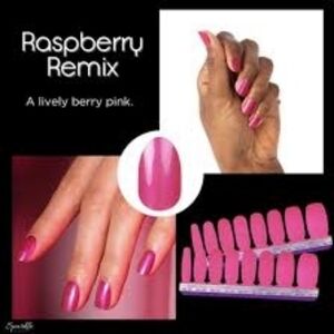 Color Street "Raspberry Remix" Nail Polish Strips